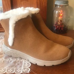 Camel sketchers fur Bootie